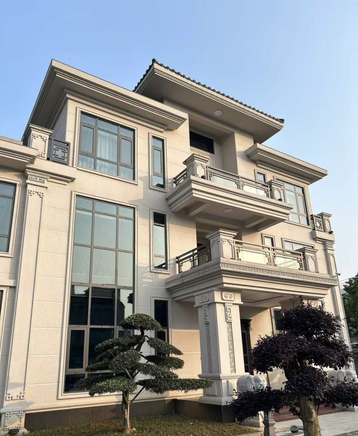 多种真石漆样板展示