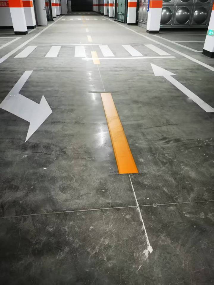 规范化厂区划线效果展示