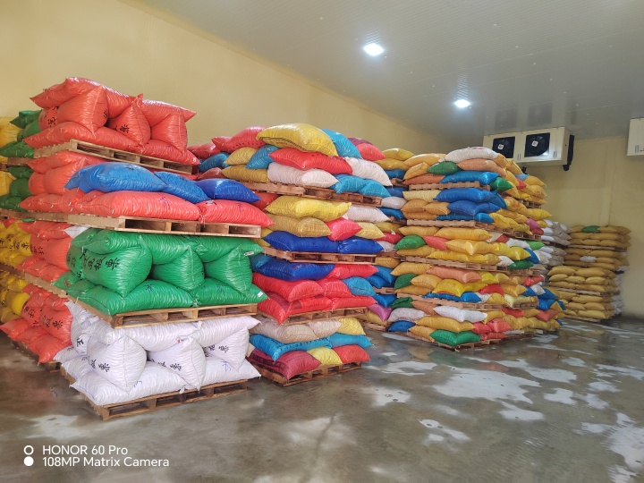 迁西板栗礼盒装展示