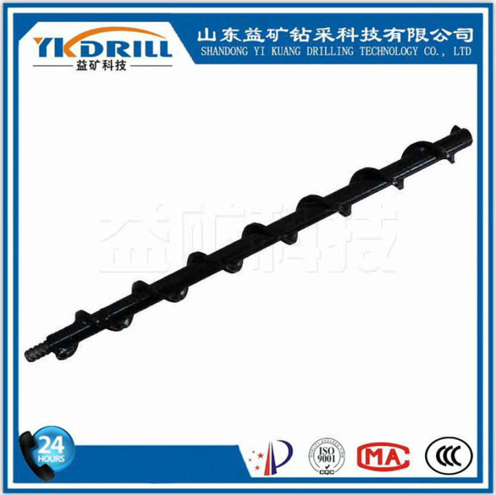 三棱钻杆生产车间