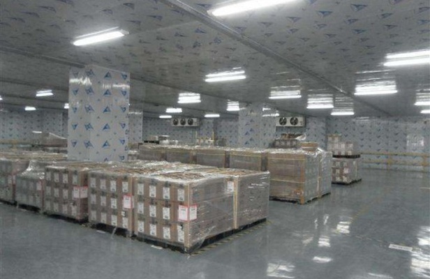 现代化物流冷库外观