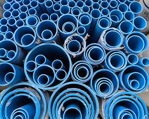 双壁波纹管施工现场