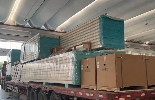 现代化物流冷库外观