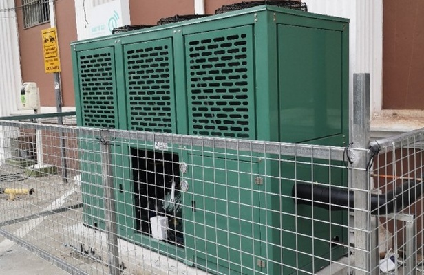 现代化速冻冷库内部