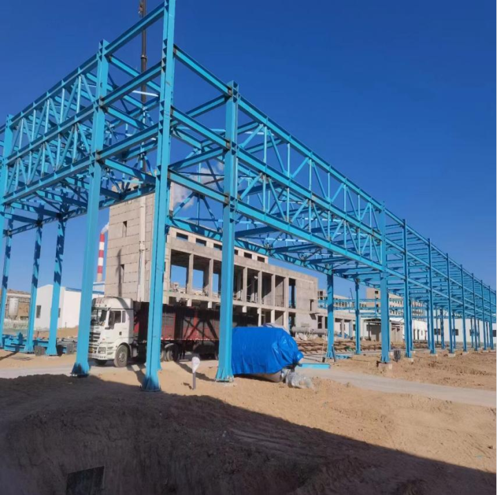 建设钢结构工程现代化厂房