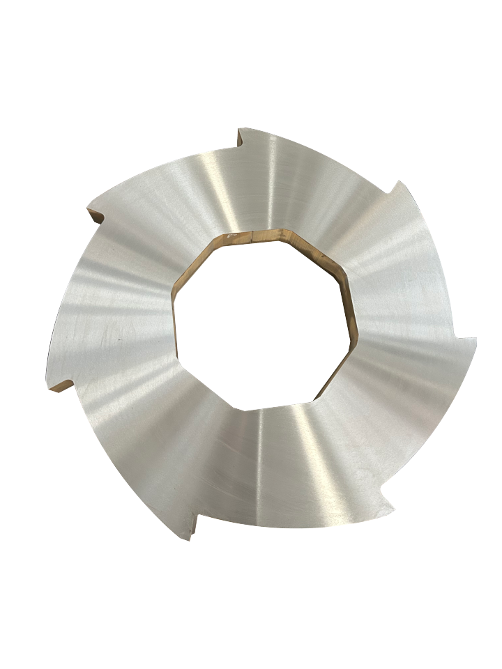 塑料撕碎机刀片工作原理示意图