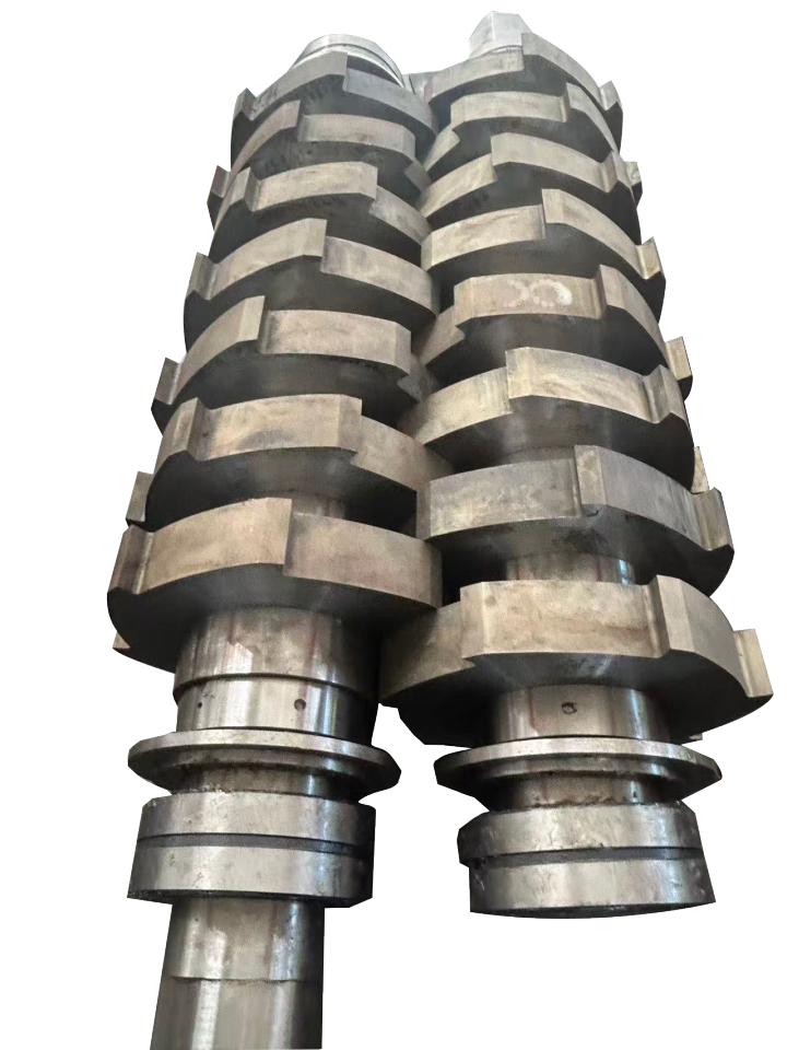 双轴型撕碎机刀片应用场景