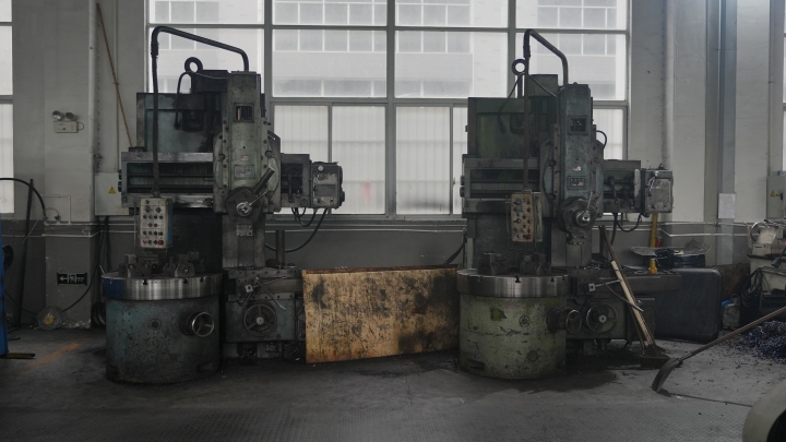 马鞍山威盛达机械刀片厂生产车间