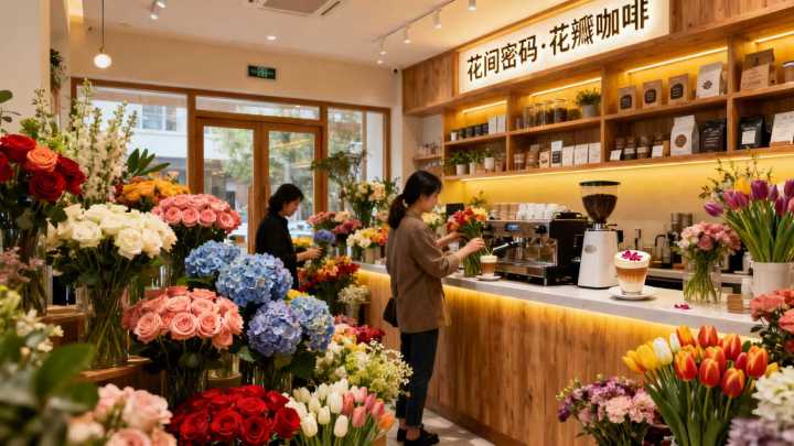 花间密码门店环境