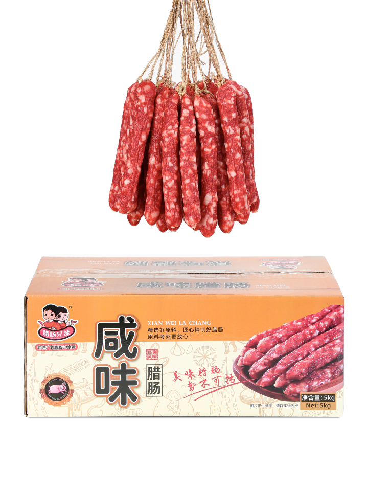 粤腊煌腊肠产品展示