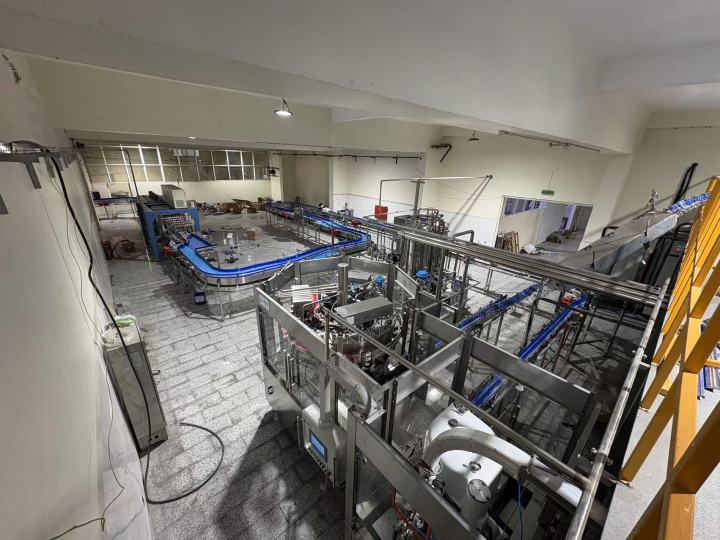 现代化食品饮料生产线全景