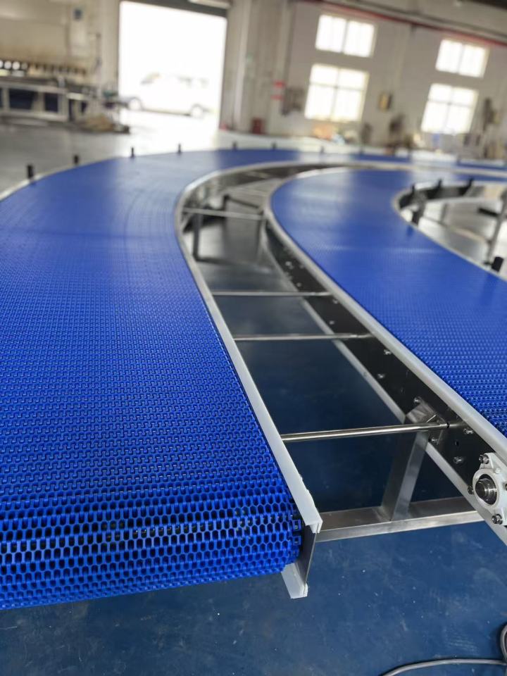 专注于食品行业的网带输送生产线