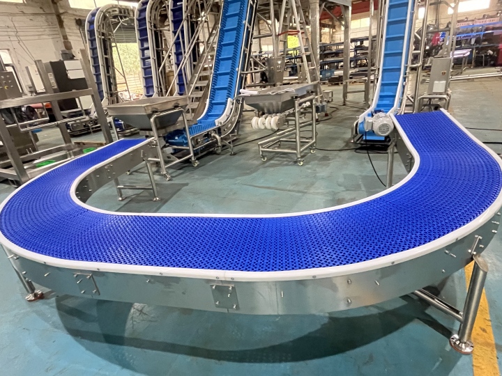 模块化网带输送应用