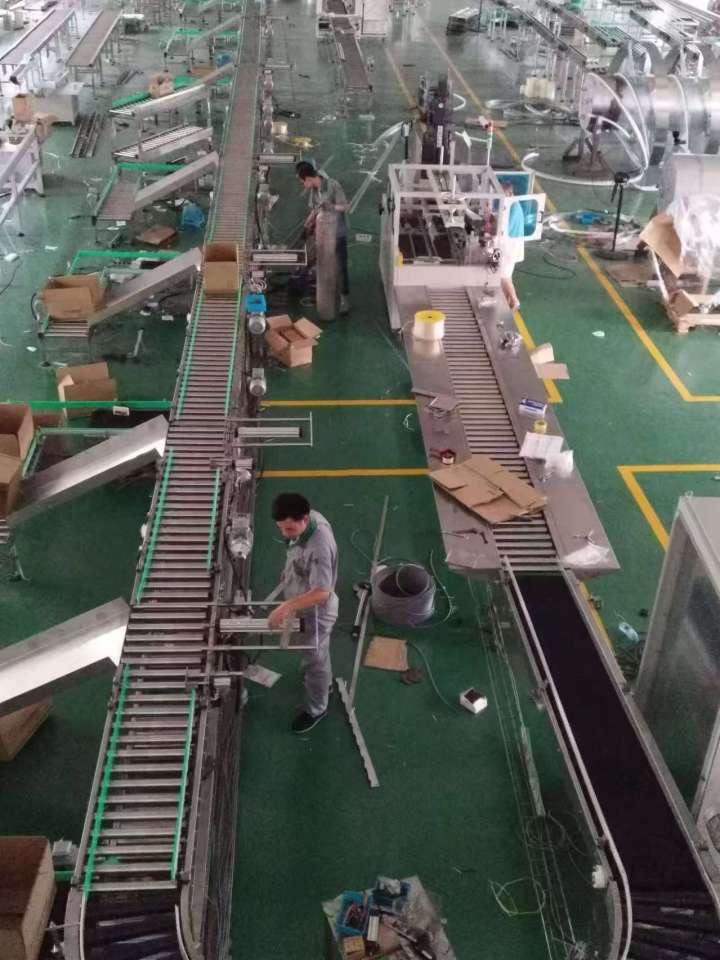 滚筒输送线应用场景