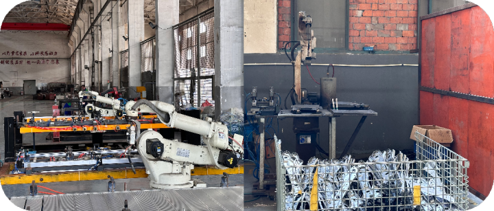 吊篮租赁施工现场示意图