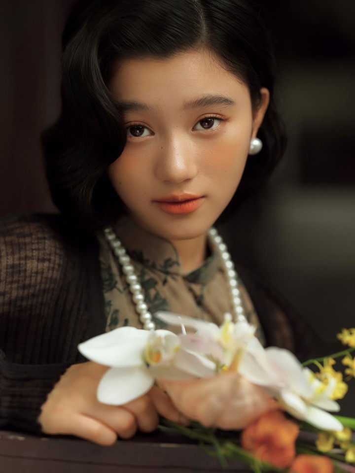 现代技术与古典旗袍妆造的融合