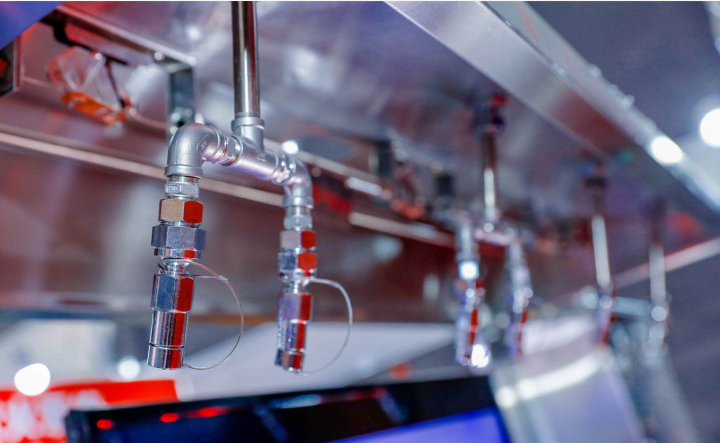 灭火装置安装效果图