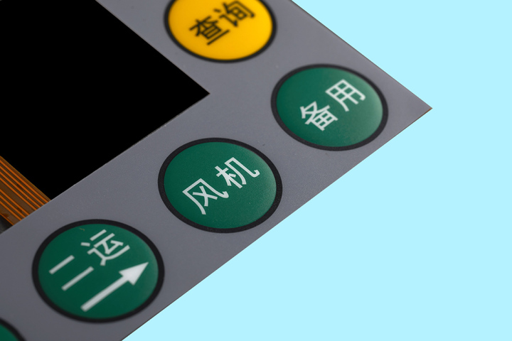 薄膜开关产品特写