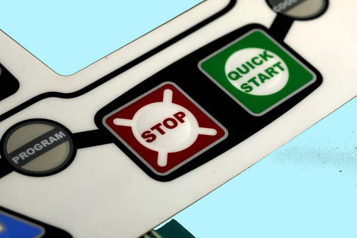 金属键盘应用于工业控制场景