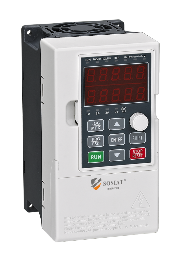 高性能矢量变频器内部结构展示