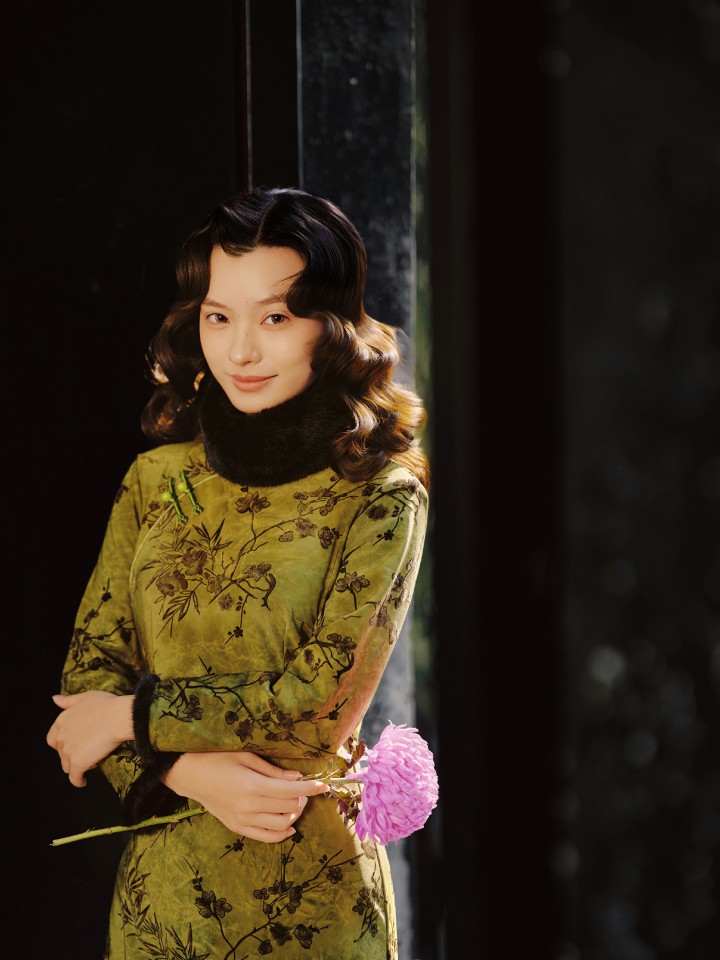 旗袍写真古韵街巷