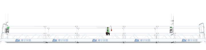 万能转角吊篮应用示意图