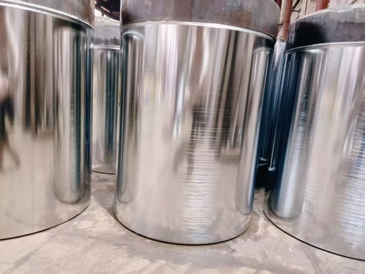 镀铬层微观结构示意图