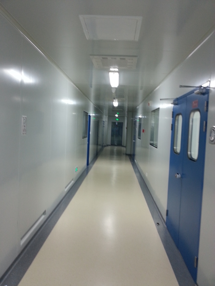 净化车间现场施工图