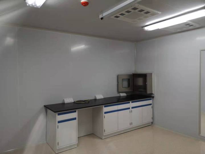 现代化净化车间施工实景