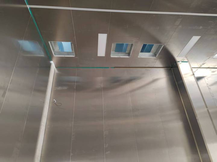 洁净室内部环境展示
