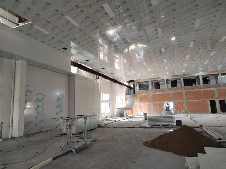 无尘室净化安装实景图