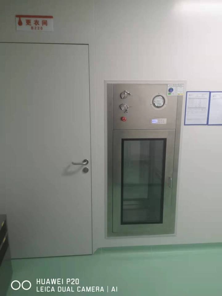 净化车间施工场景