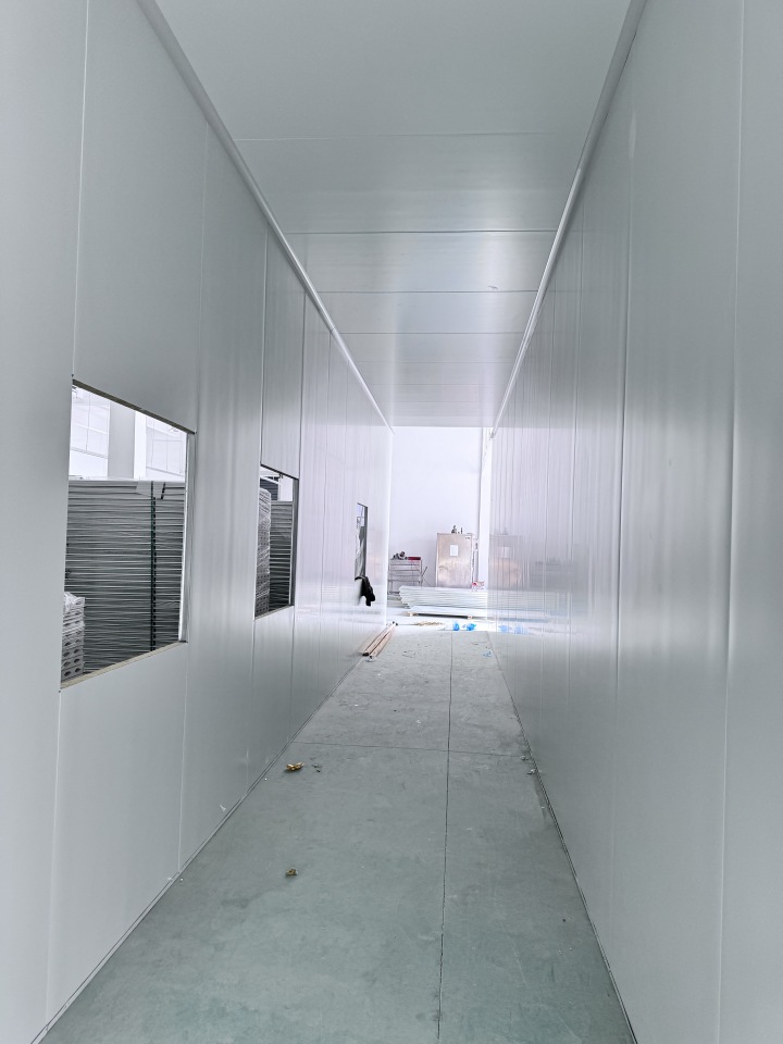 无尘车间净化安装核心工艺示意图