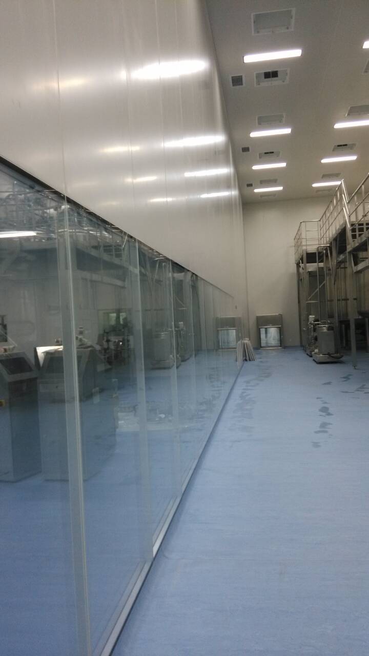 高标准食品厂净化安装细节展示