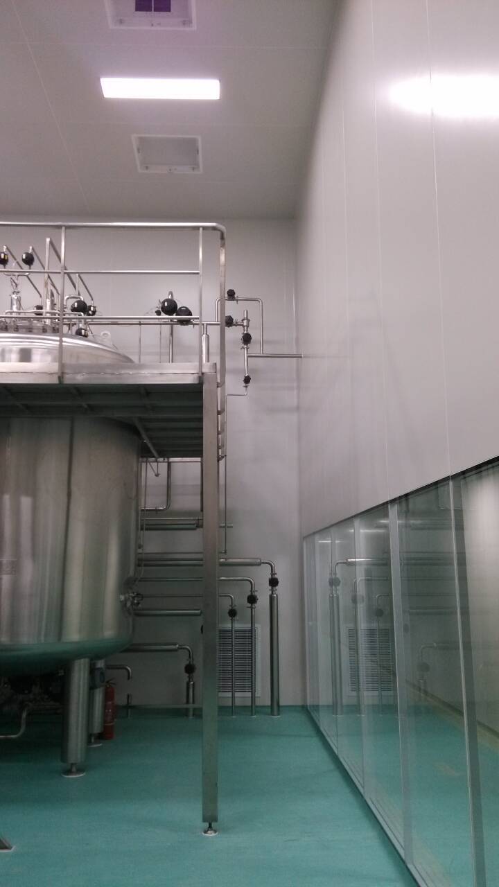 精密行业净化安装细节