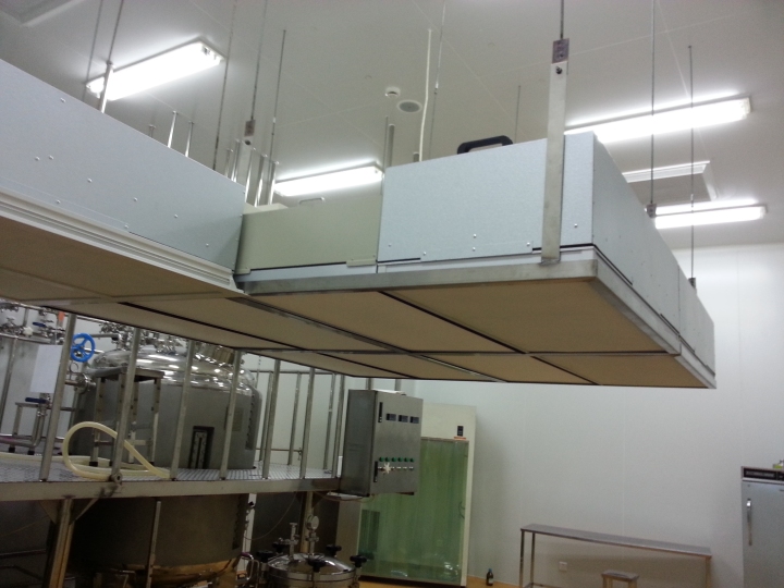 净化车间洁净室内景