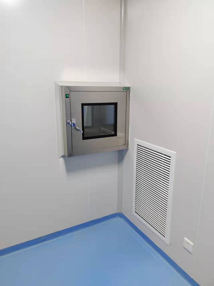 无尘车间净化安装现场施工实景