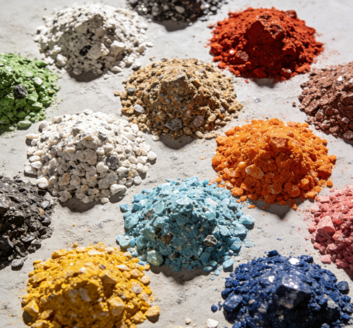 精密型多彩仿石漆生产车间