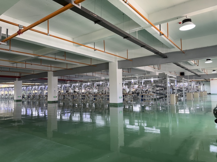 缝纫机生产车间