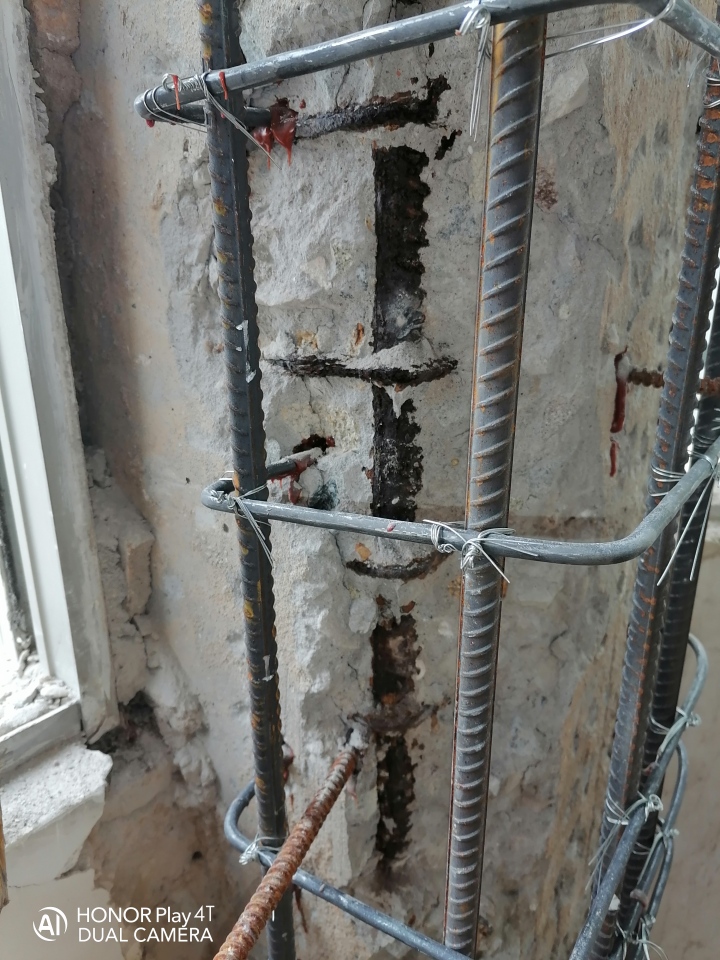 建筑结构加固效果实拍