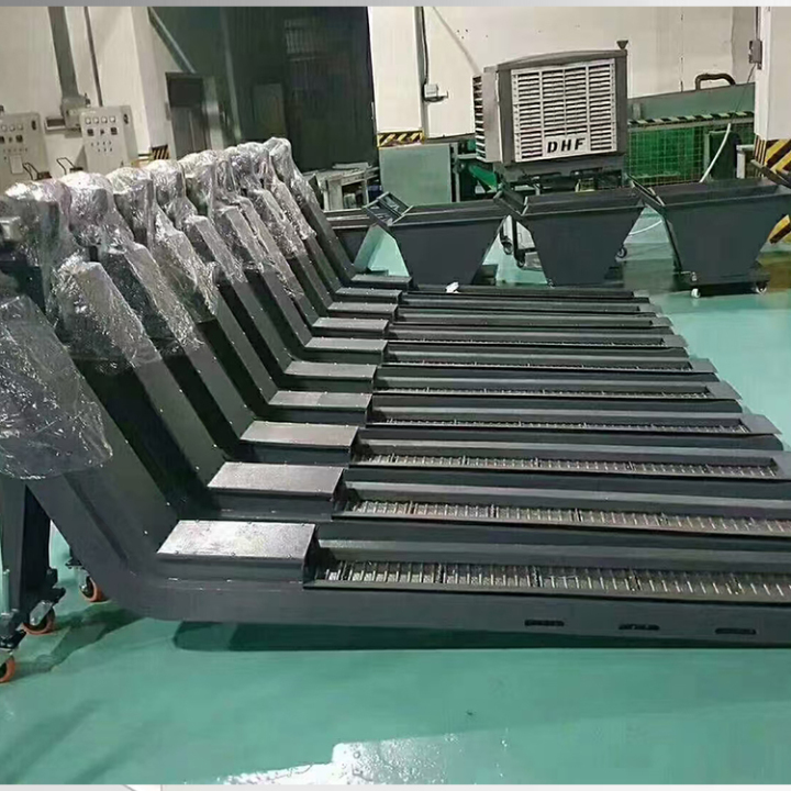 自动排屑机工作示意图