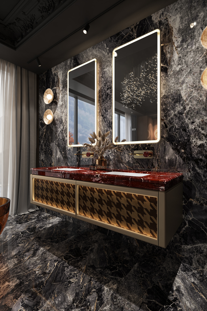 迪尔雅全卫高定空间设计案例