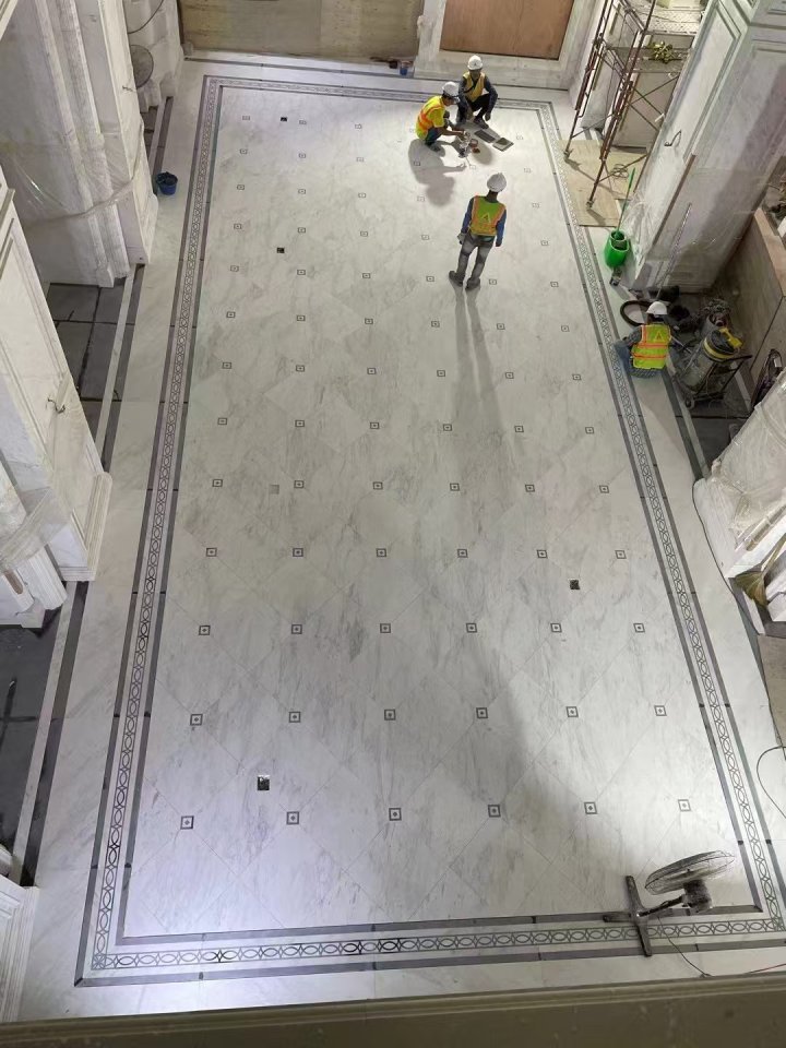 别墅装修石材最终效果