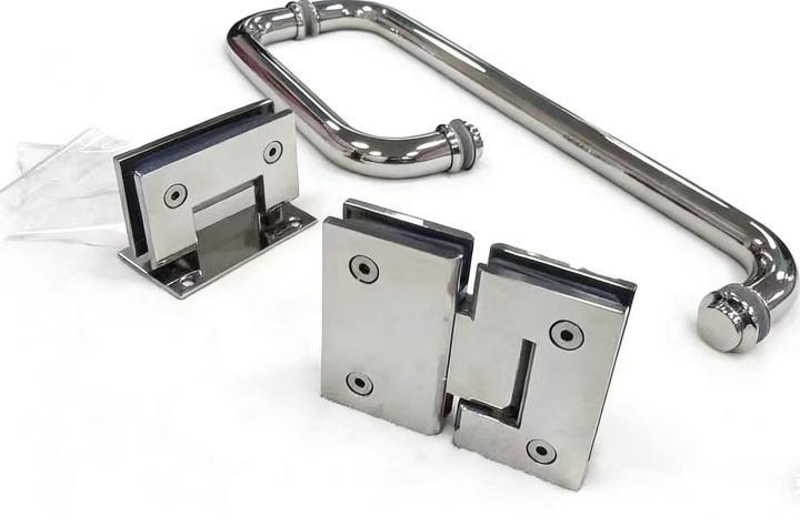 玻璃门夹安装效果展示