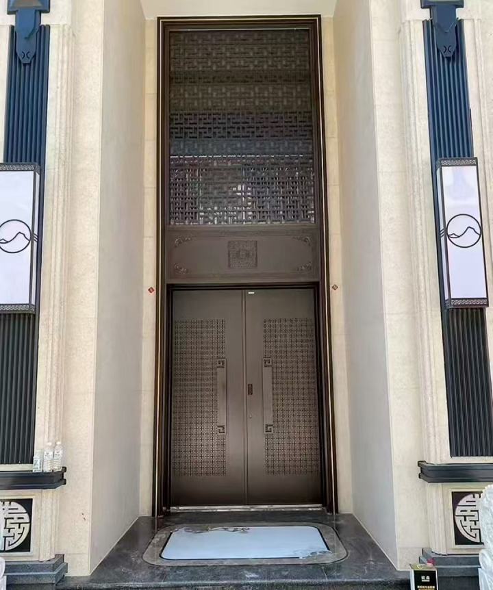 铸铝庭院门外观展示