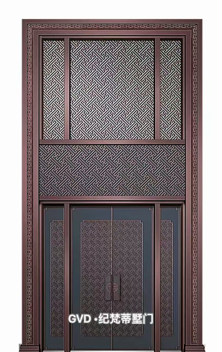 入户防盗门工艺细节展示