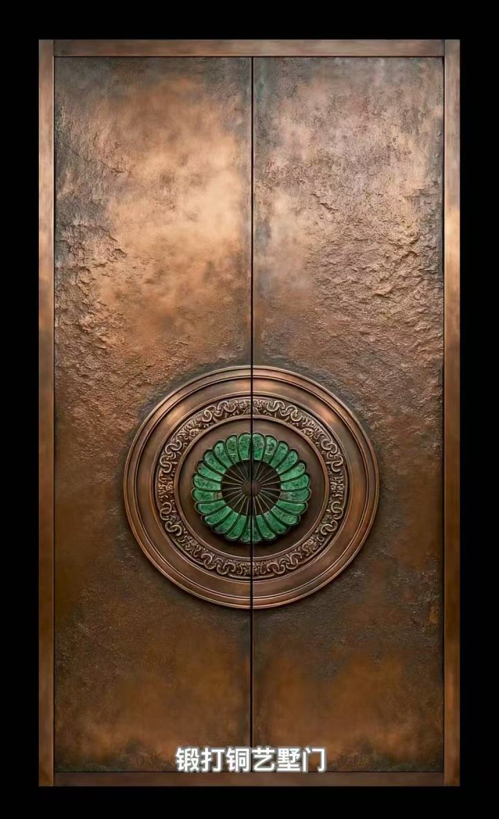 别墅大门安装实景