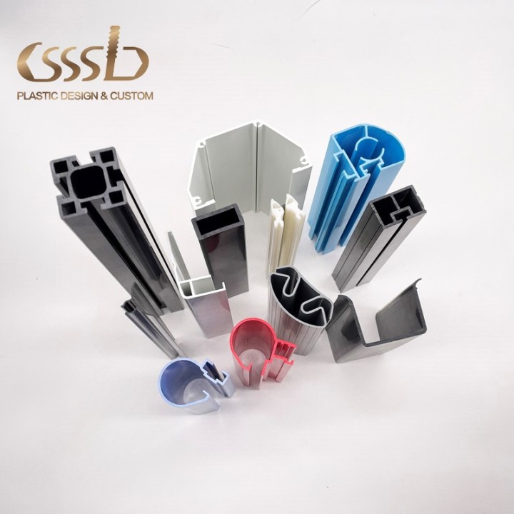 塑料件挤出加工生产线