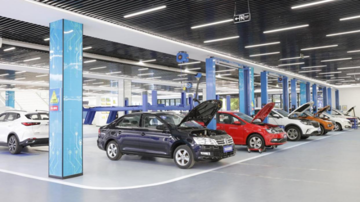 学生技能竞赛现场