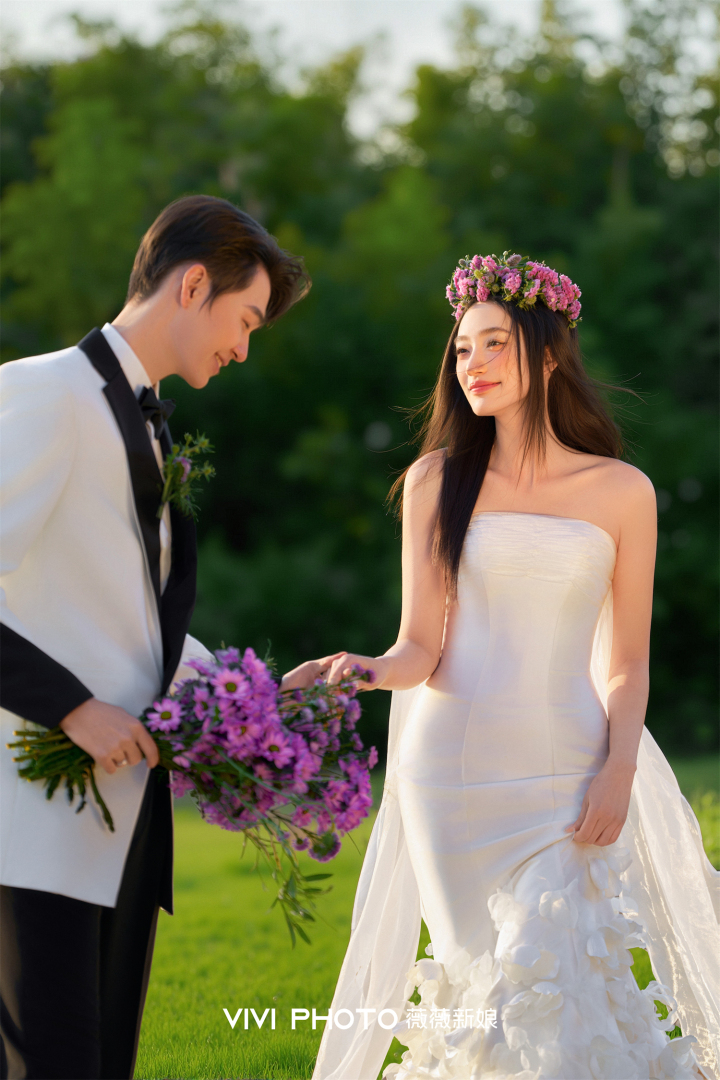 婚纱摄影拍摄花絮